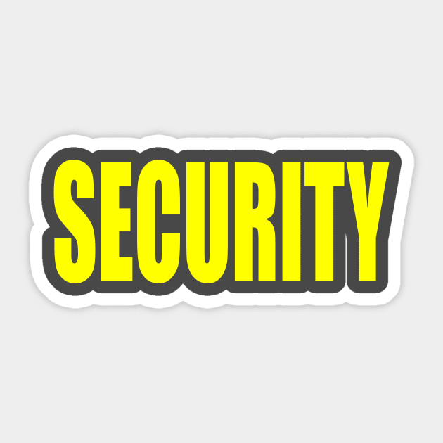 Security Sticker by AlternativeEye